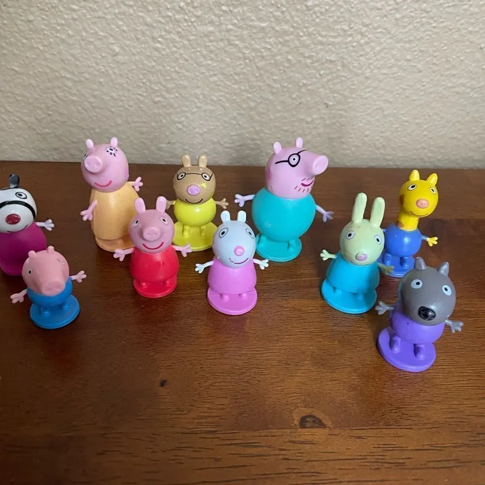 Peppa Pig Vintage 2003 Figures Cake Toppers